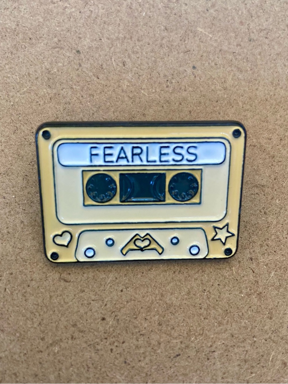 Taylor Swift  "Fearless" Cassette Enamel Pin